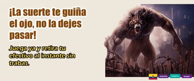 Juega y gana hoy mismo banner